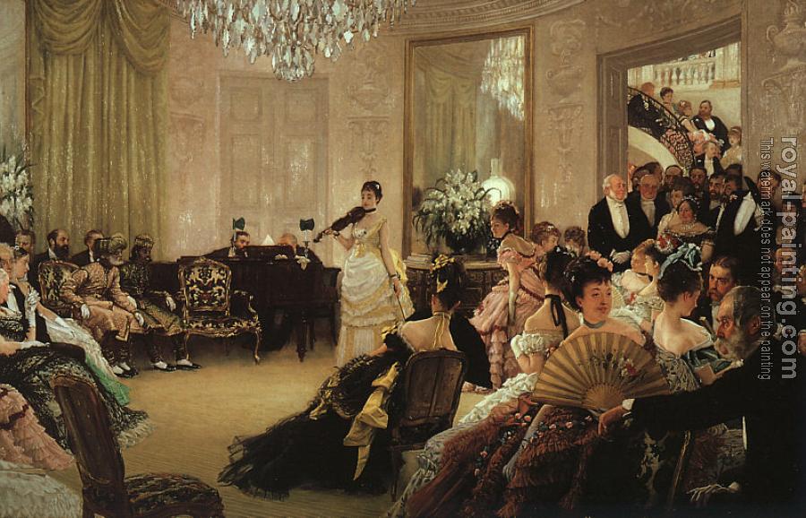 James Tissot : Hush James Tissot : Hush